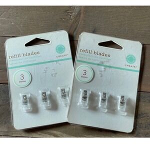 Martha Stewart Trimmer Refill Blades 2pk 6ct Silver Create MA281076 New 2006